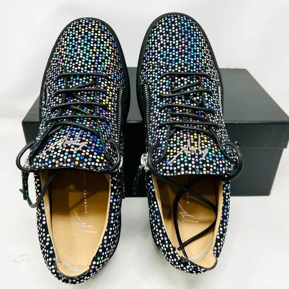 Giuseppe Zanotti MAY LONDON Shadout Disco Nero Size 10.5 Sneakers Men's Shoes